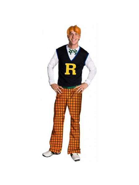 Adult Archie Andrews Costume Costumeish Cheap Adult Halloween Costumes Fast Shipping 