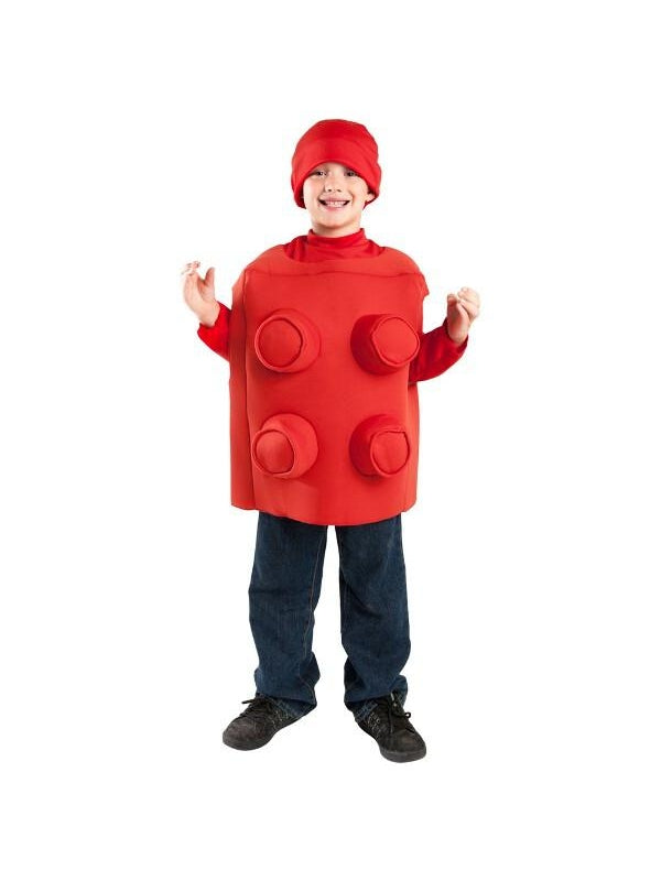 Child Brick Blocks Costume | Costumeish – Cheap Adult Halloween ...
