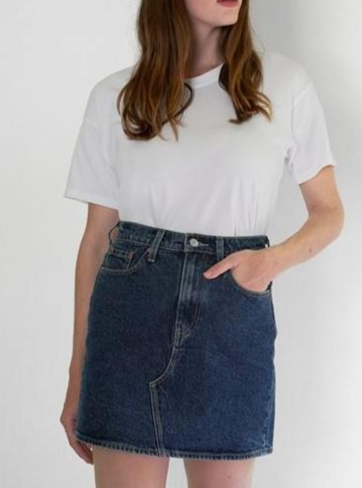 levis decon iconic skirt