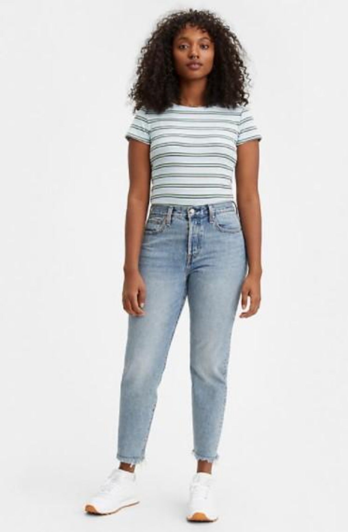 wedgie icon fit high waist crop jeans