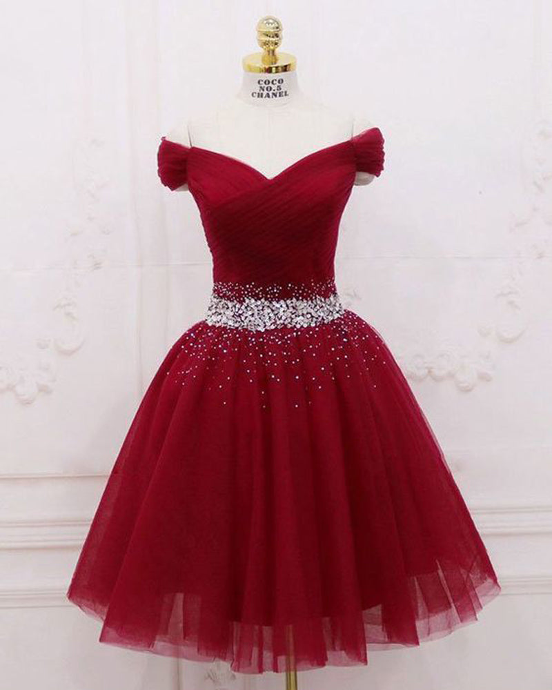 sparkly red homecoming dresses