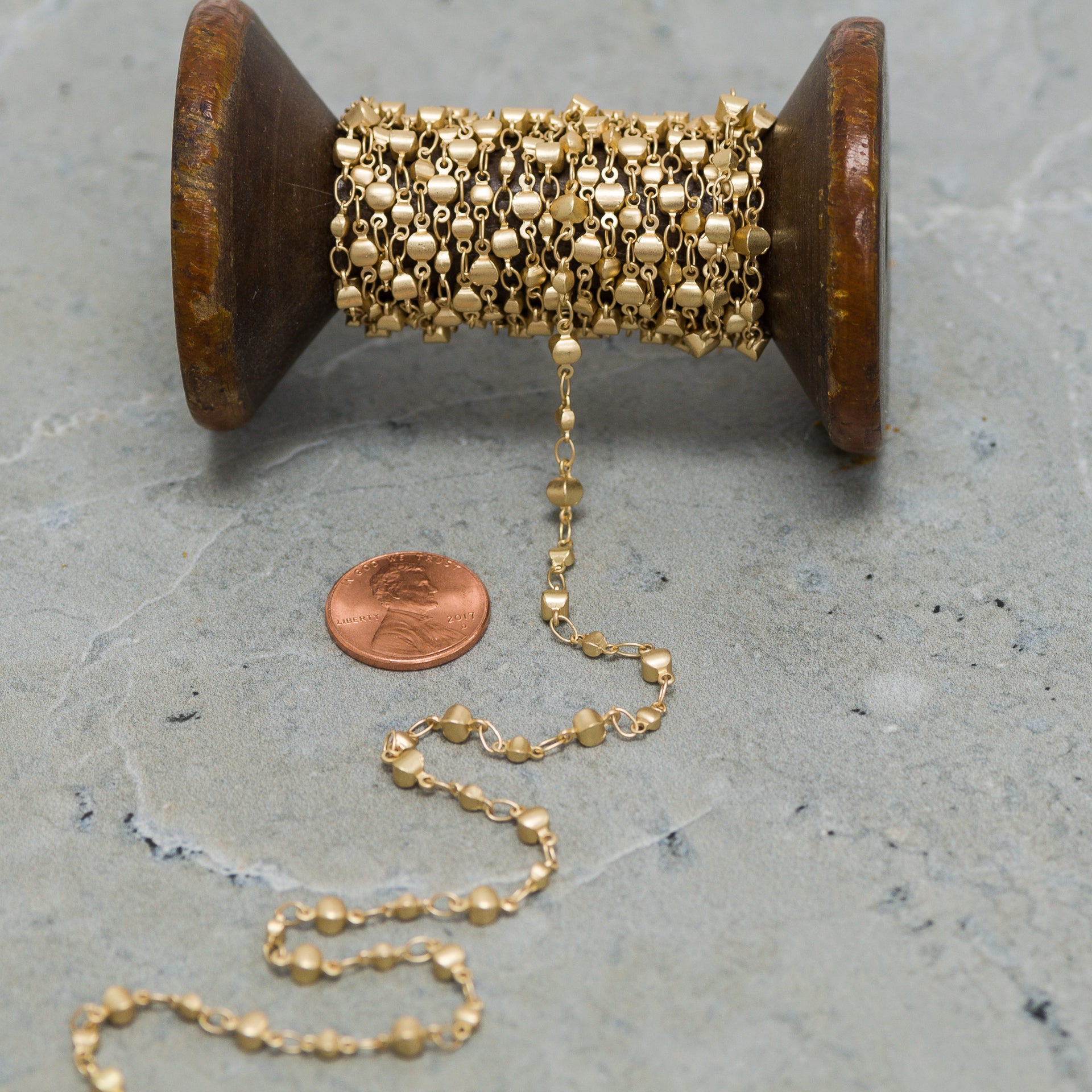 Double Layer Y Necklace with Geode Pendant