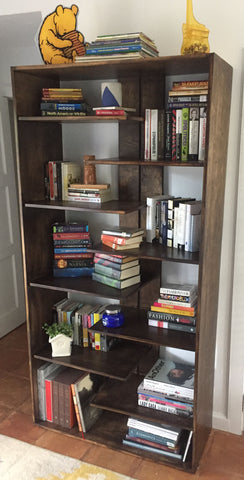 contemporary modern bookcase