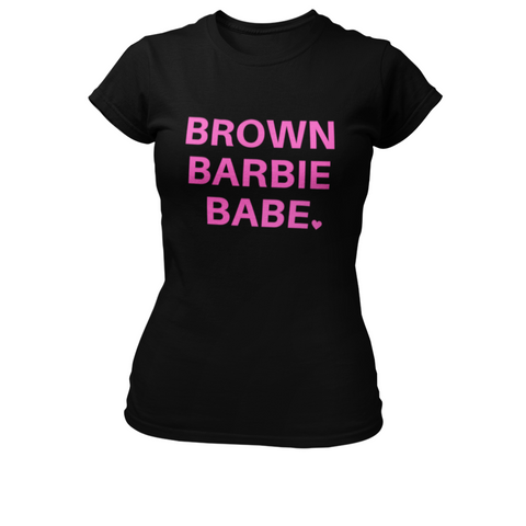 brown barbie shirt