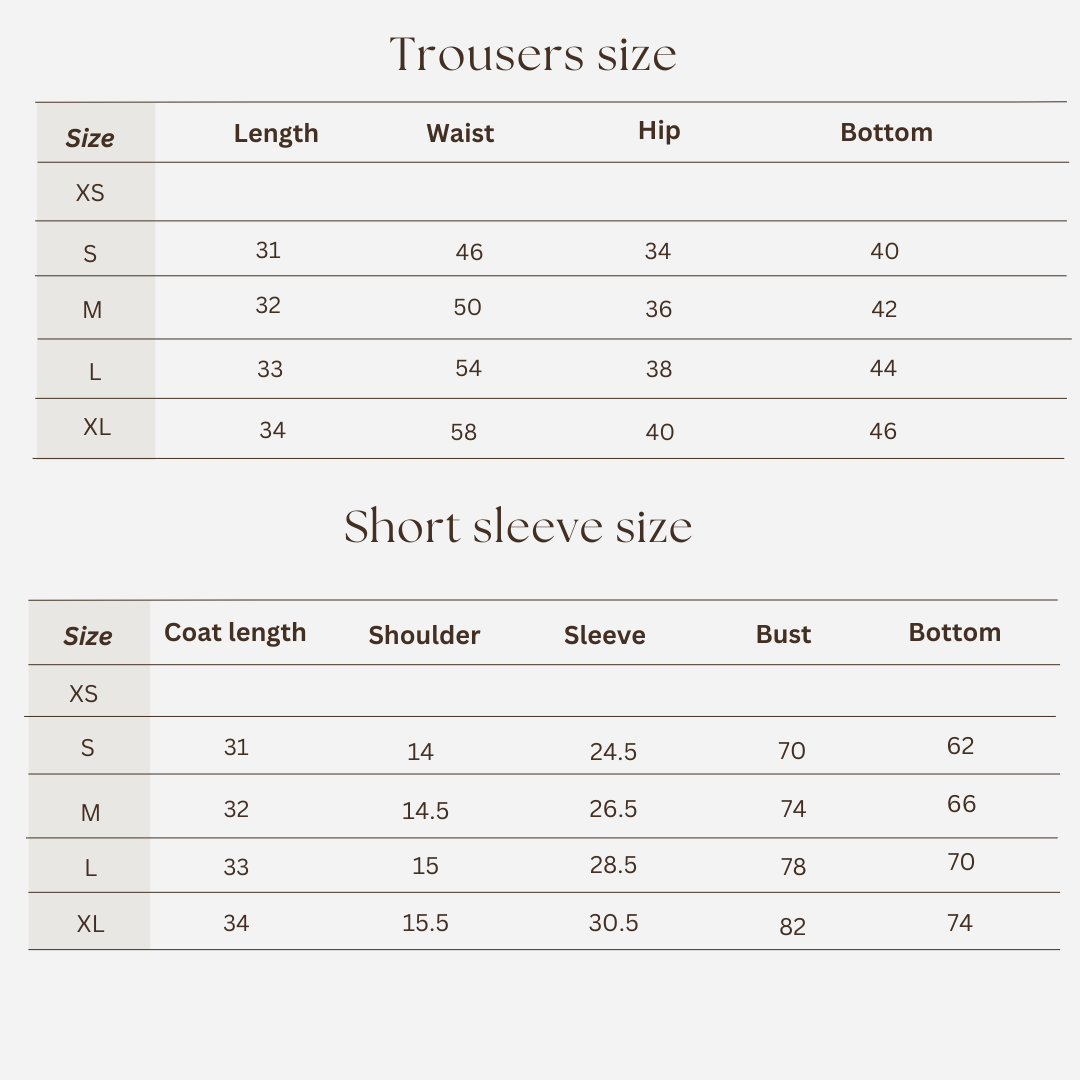 Workout set size