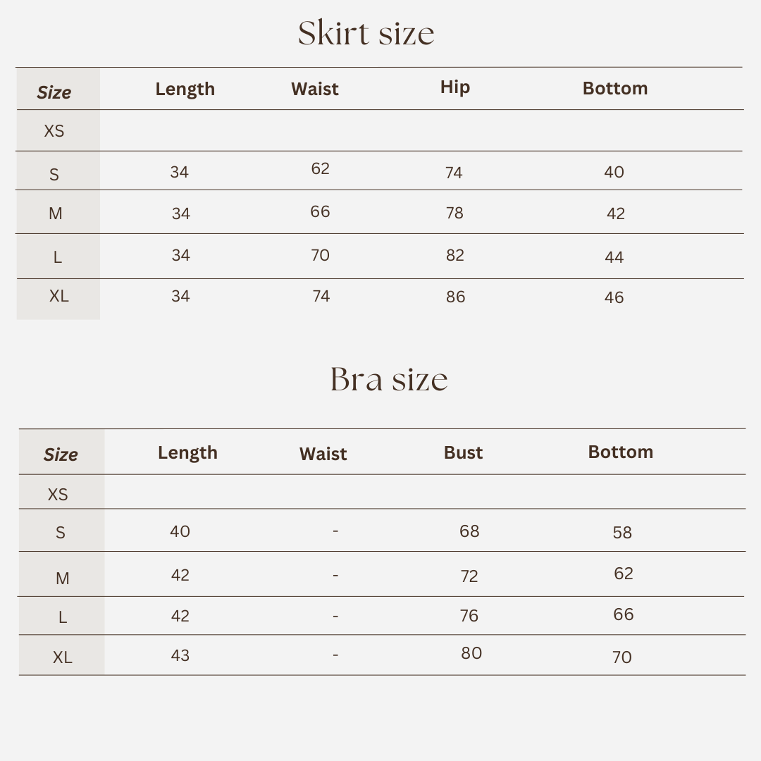 Workout set size