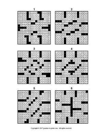 number fill it in puzzles