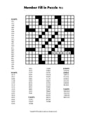 Number Fill In Puzzles, Volume 1 - PRINTABLE PDF - Puzzles ...