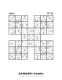 samurai sudoku printable pdf puzzles to print