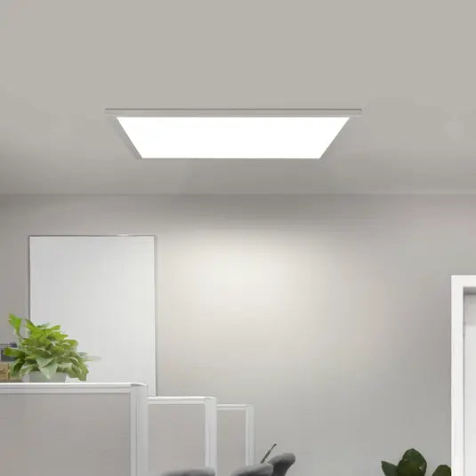 LED Panel in modern office. 