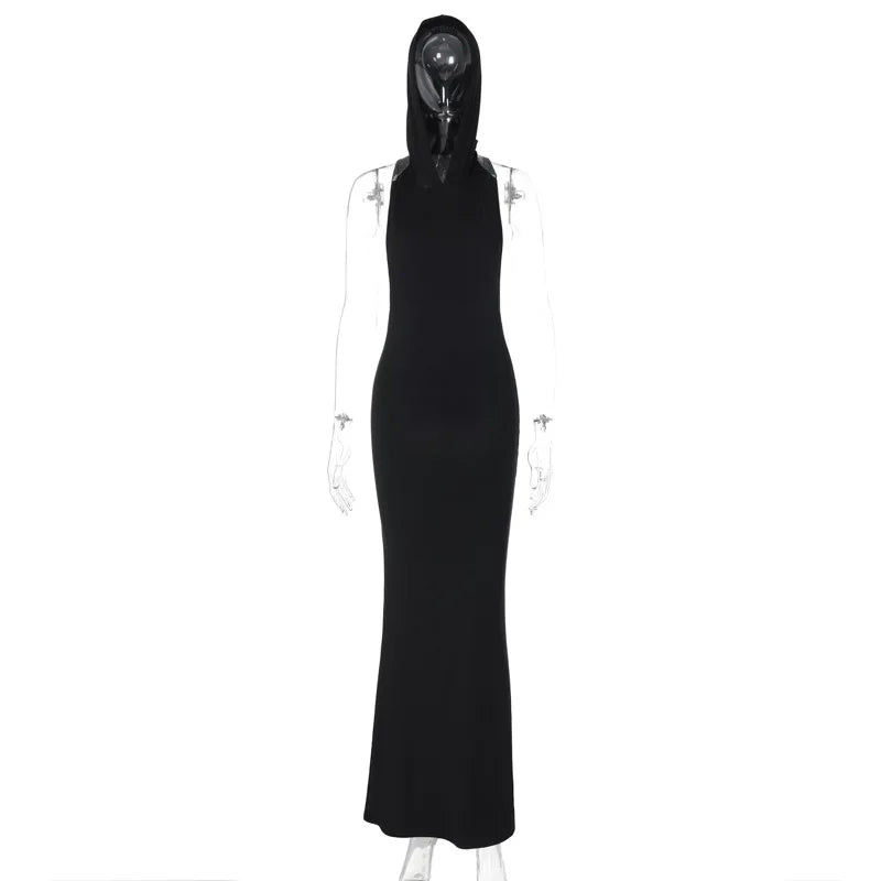 Sleeveless Backless Maxi Dress for Elegant Evening Events - Image 5