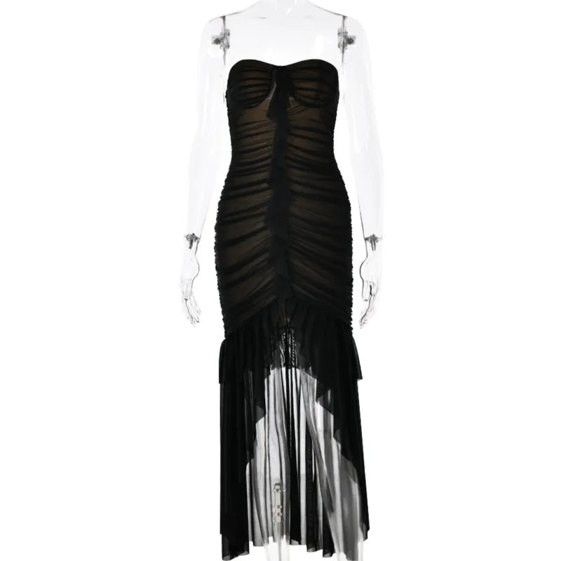 Sizzling Summer Women's Swimsuit Dress - Strapless, Sleeveless, Sexy Fit - Image 7