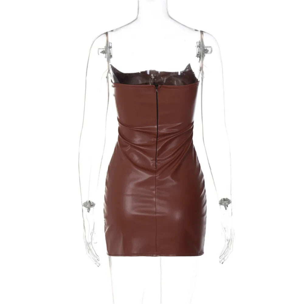 Sexy Strapless Bodycon Club Dress for Women - Image 7