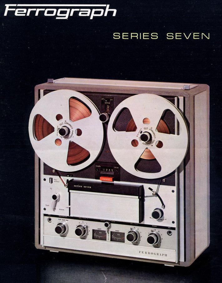 Ferrograph Series 7 Reel To Reel Tape Recorder - TVs, Video