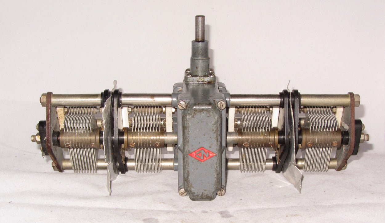 Download NATIONAL, PRECISION CONDENSER, TUNING GANG, AS USED IN NATIONAL HRO, M - MULLARD MAGIC