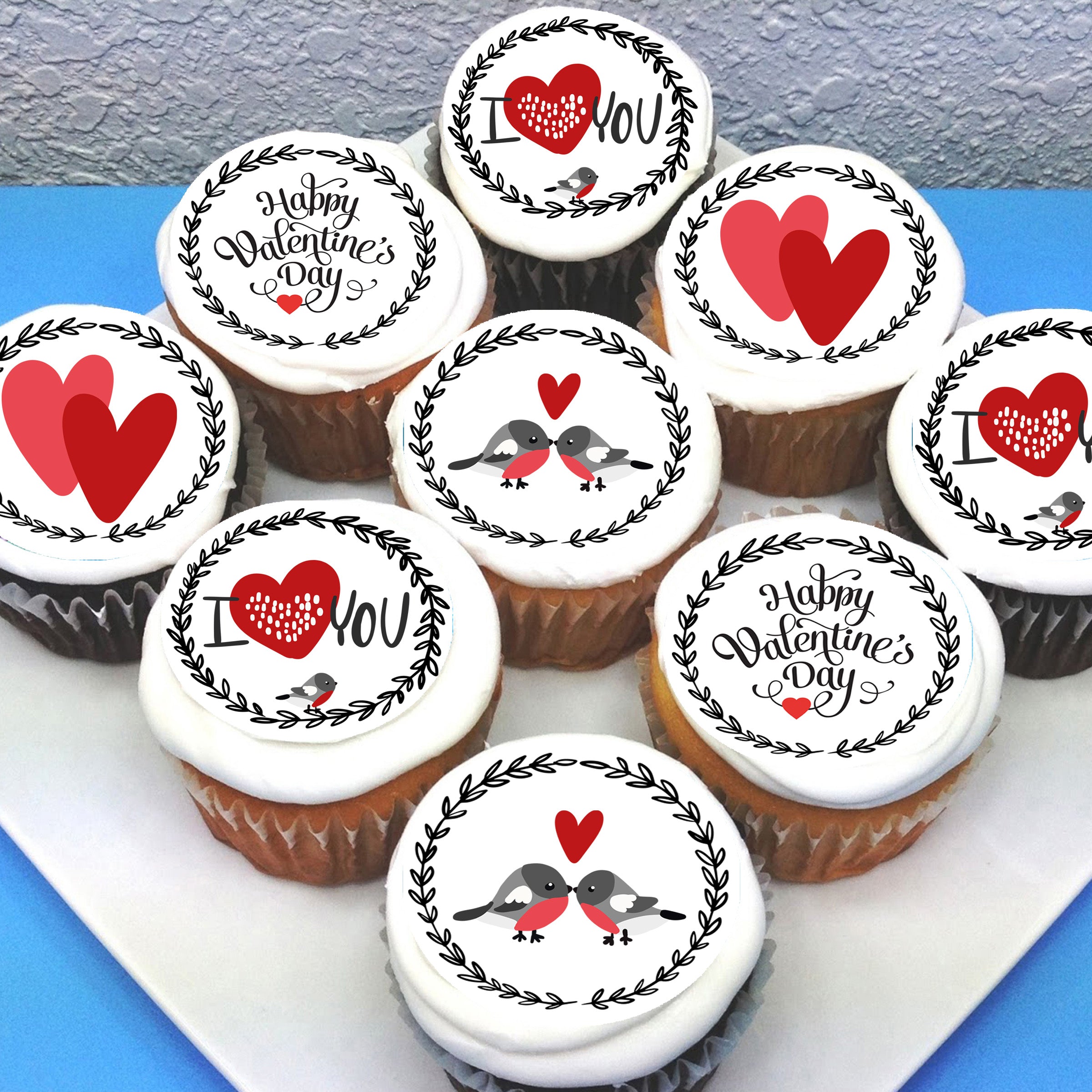 Cupcake Svg Dxf Valenties Day Svg File