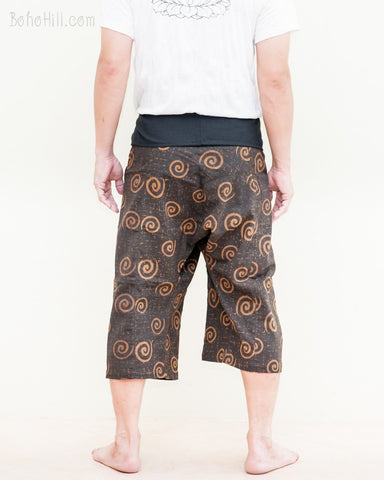 loose fit yoga capris