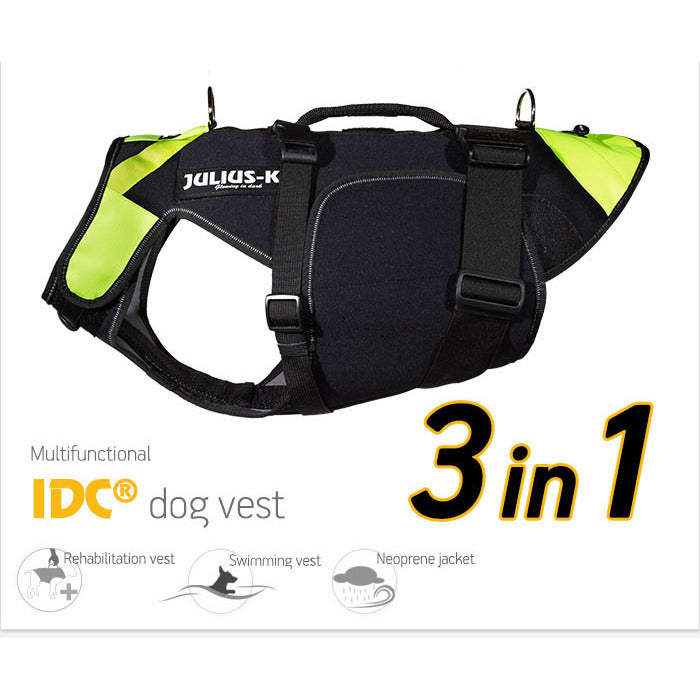 JULIUS K9 Multifunctional IDC 3in1 Dog Vest Life Vest – CANIS CALLIDUS Quality Dog Supplies Europe