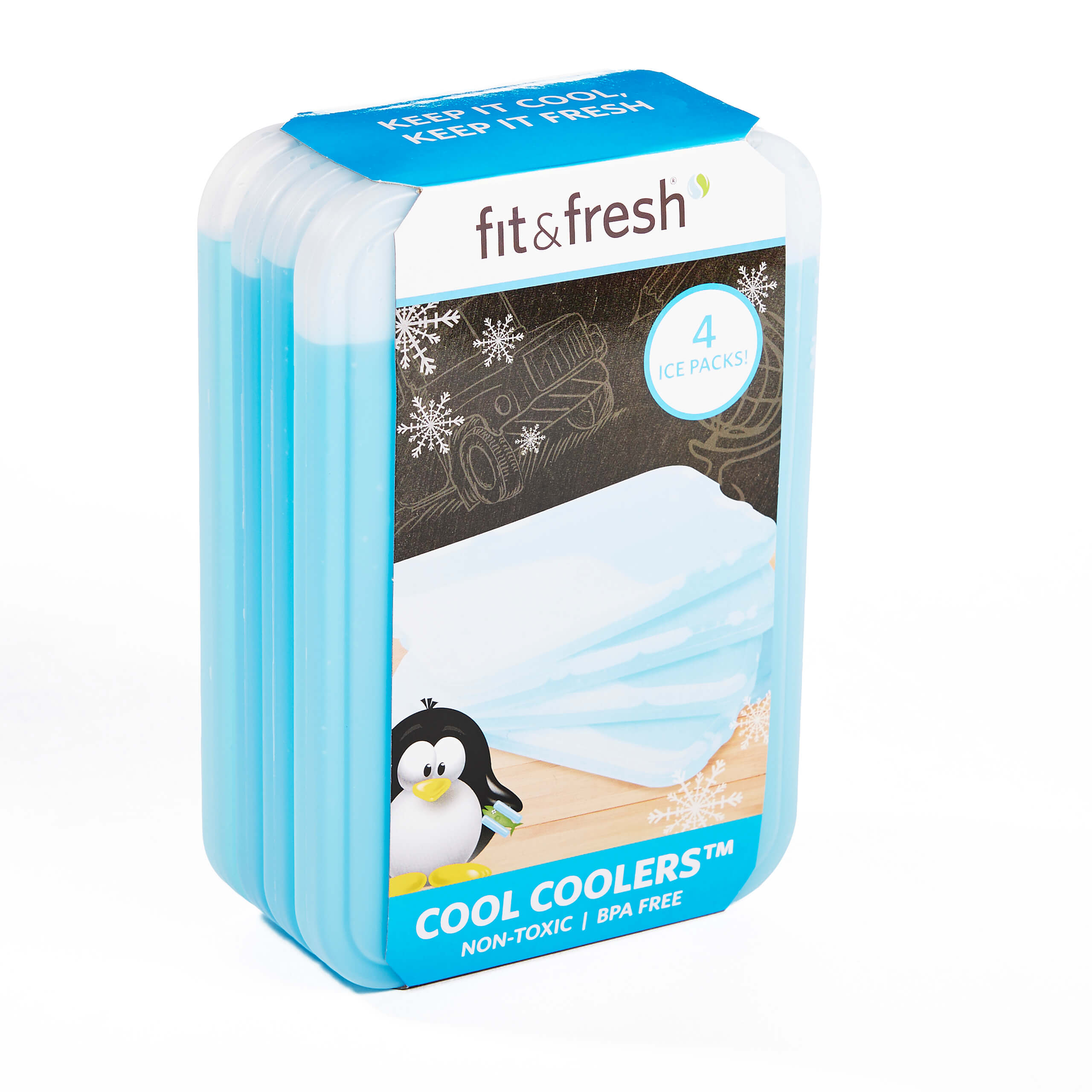fit & fresh cool coolers ice packs