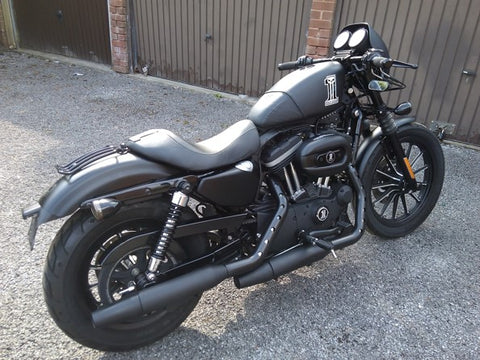 Harley Sportster black bolts
