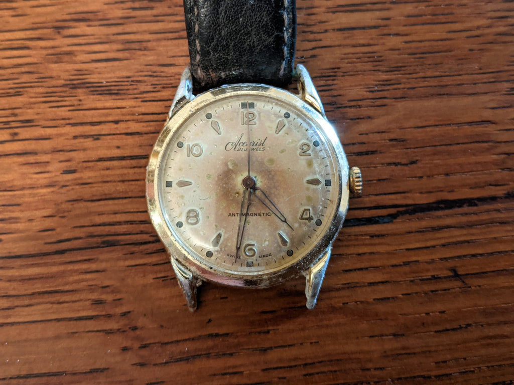 Accurist 21 Jewels Gentleman's Wristwatch – Old Bridge Antiques