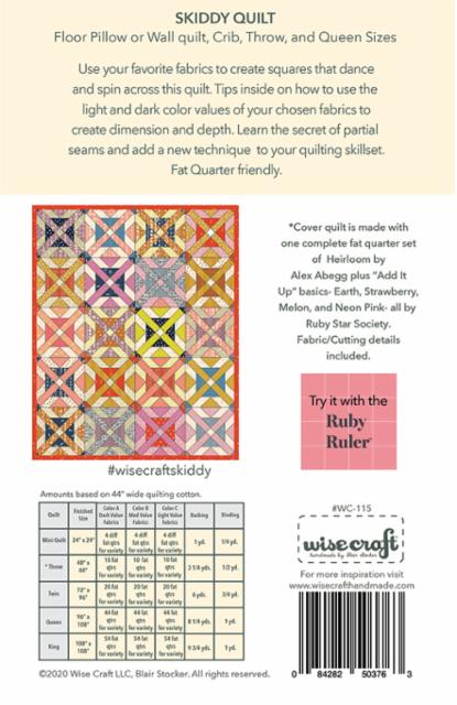 Skiddy Quilt Pattern -- Wise Craft Quilts – Three Little Birds Sewing Co.
