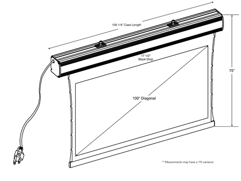 Mpt Silver Ticket 16 9 4k 8k Tab Tension Electric Projection