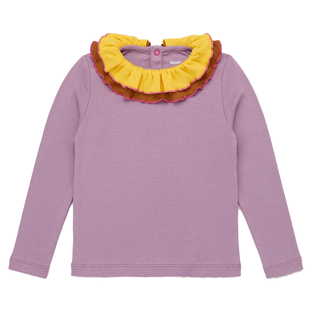 Misha & Puff - Bow Scout Sweater - Alabaster AW23 | Mapamundi Kids