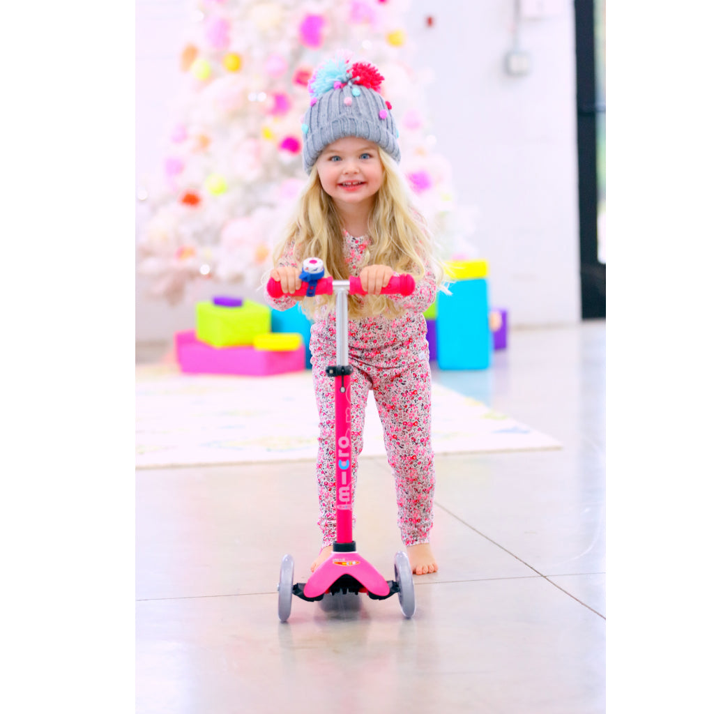 mini micro scooter pink