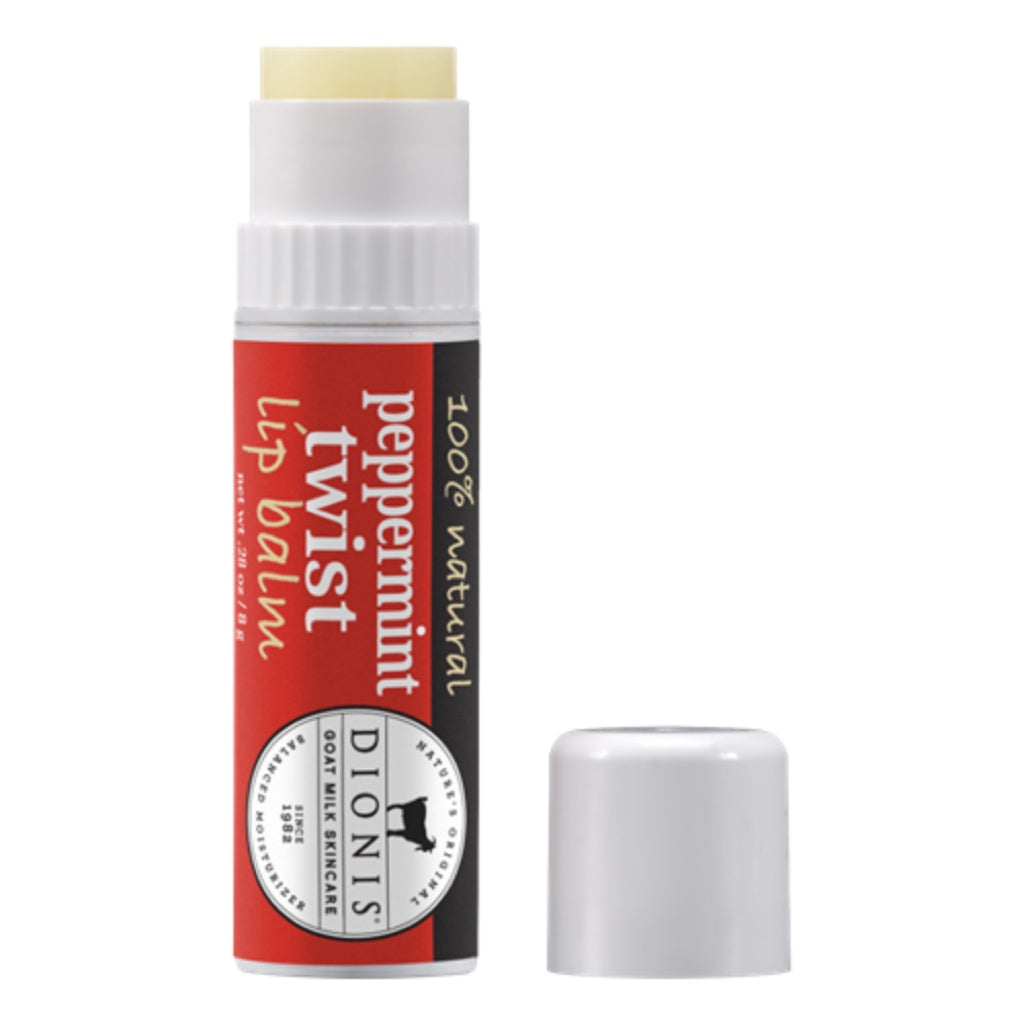 Dionis Goat Milk Lip Balm - Peppermint Twist .28 oz. – Fragrance Oils ...