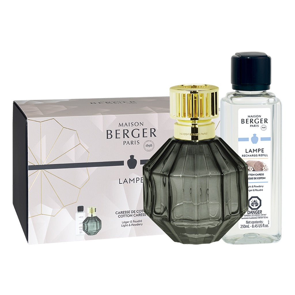 strelen maat mode Facette Glass Lampe Berger Gift Set - Black – Fragrance Oils Direct