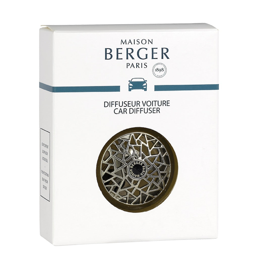 begroting Herstellen stoeprand Maison Berger Car Diffuser - Graphic Matte Nickel – Fragrance Oils Direct