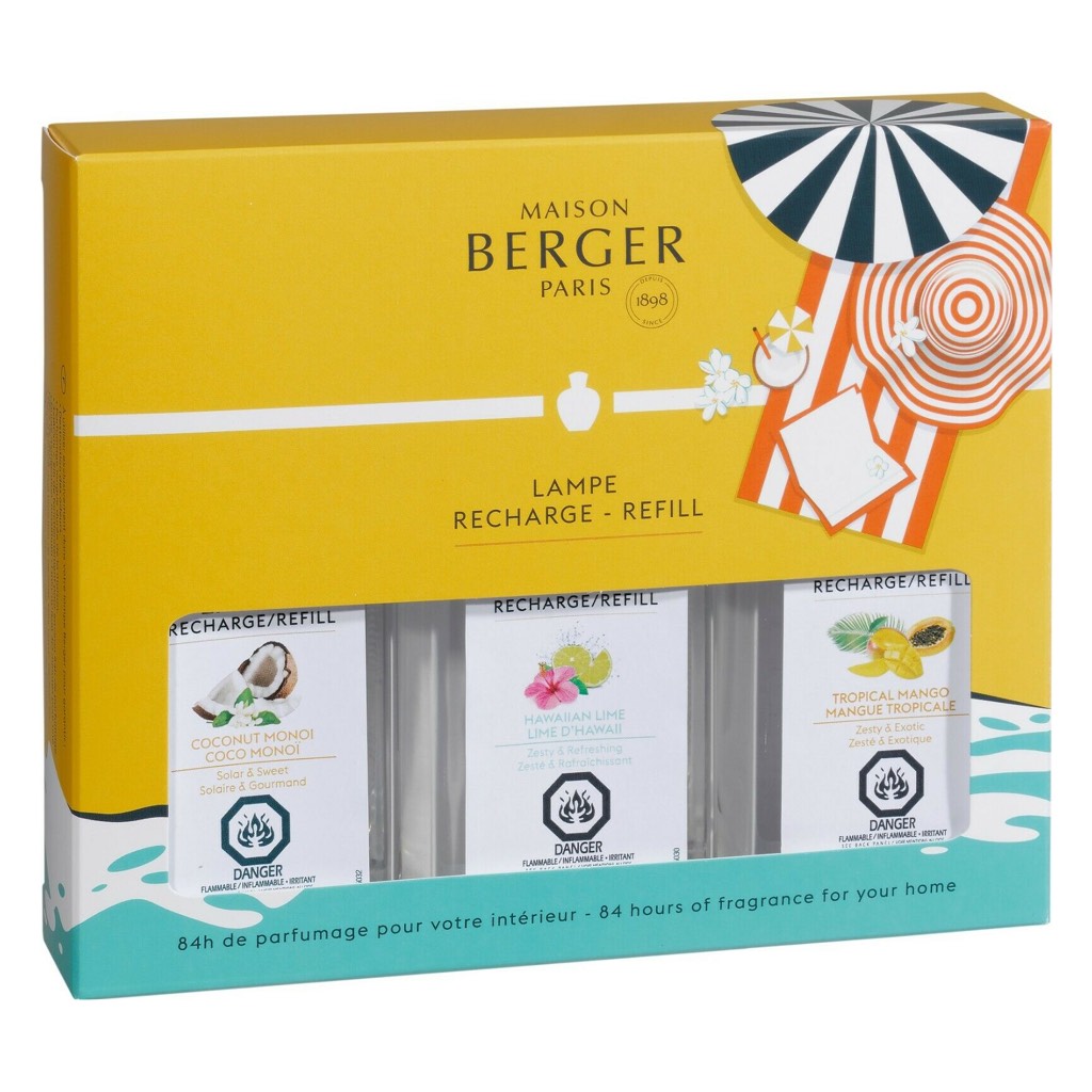 Lampe Berger Summer Blissful Trio-Pack Fragrance Oil 180 ...