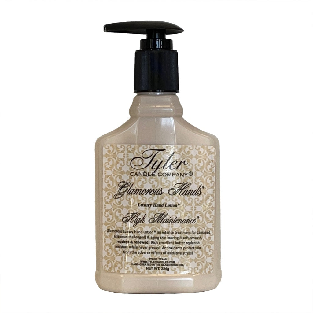 Tyler Candle Company Luxury Hand Lotion 224g High Maintenance