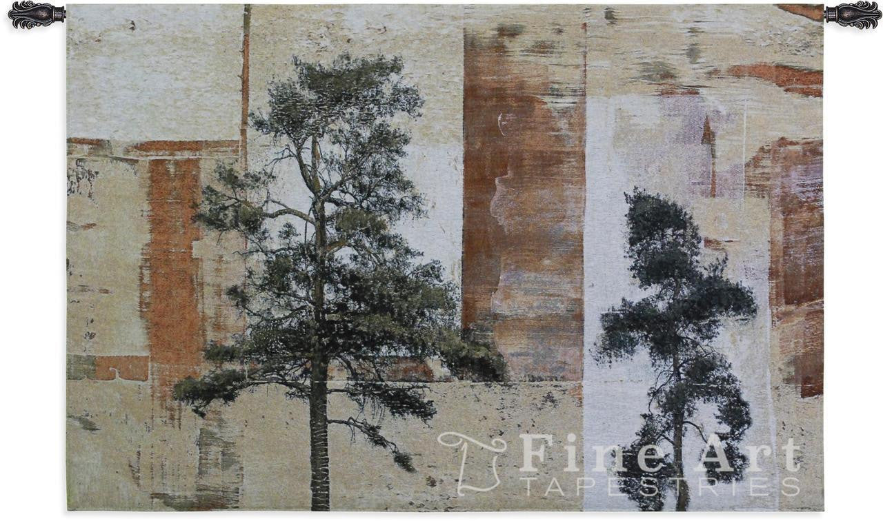 Parchment Trees II Wall Tapestry