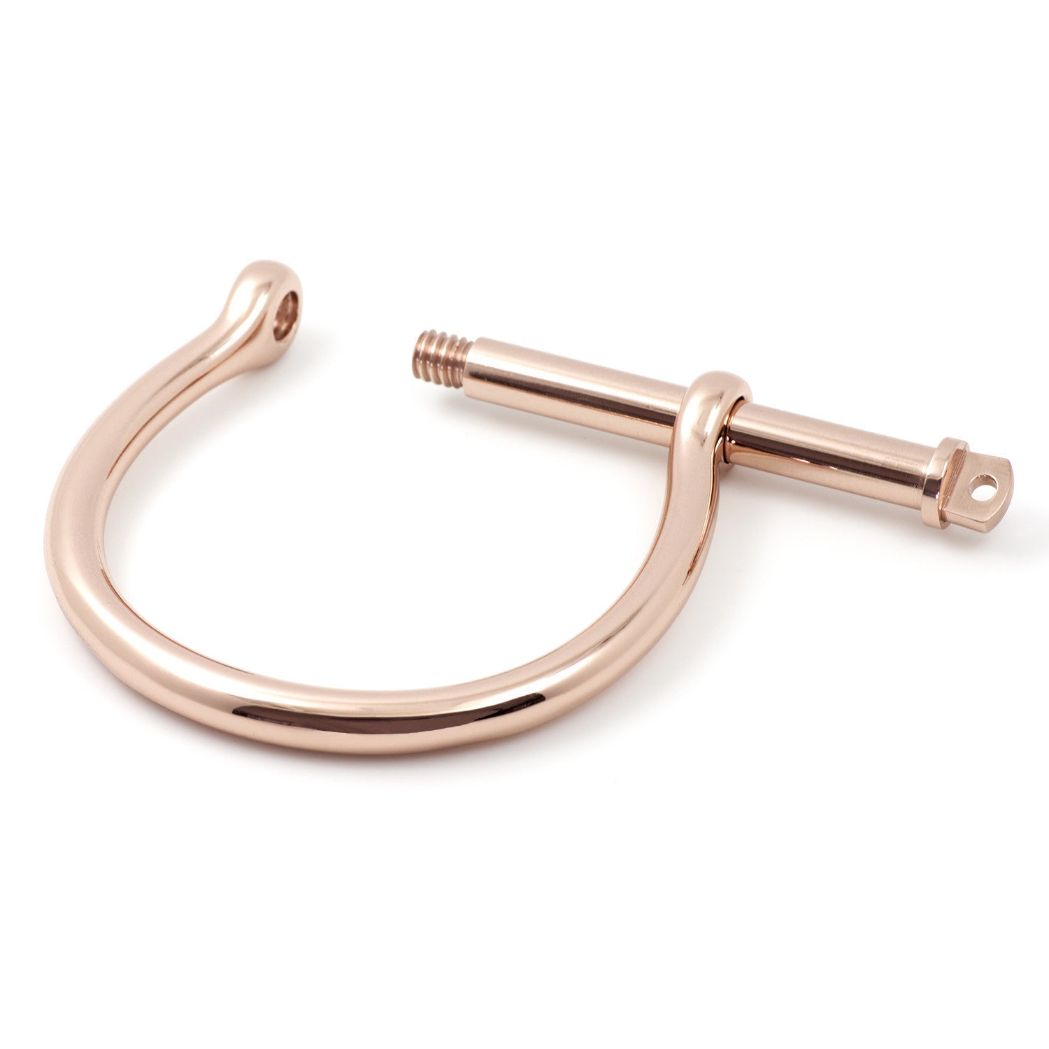 rose gold screw bracelet