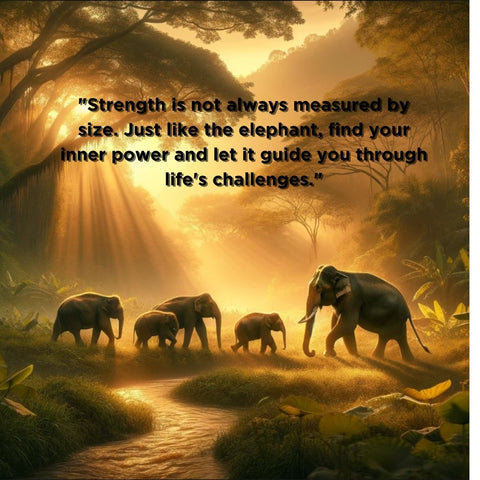 Strength is not always measured by size