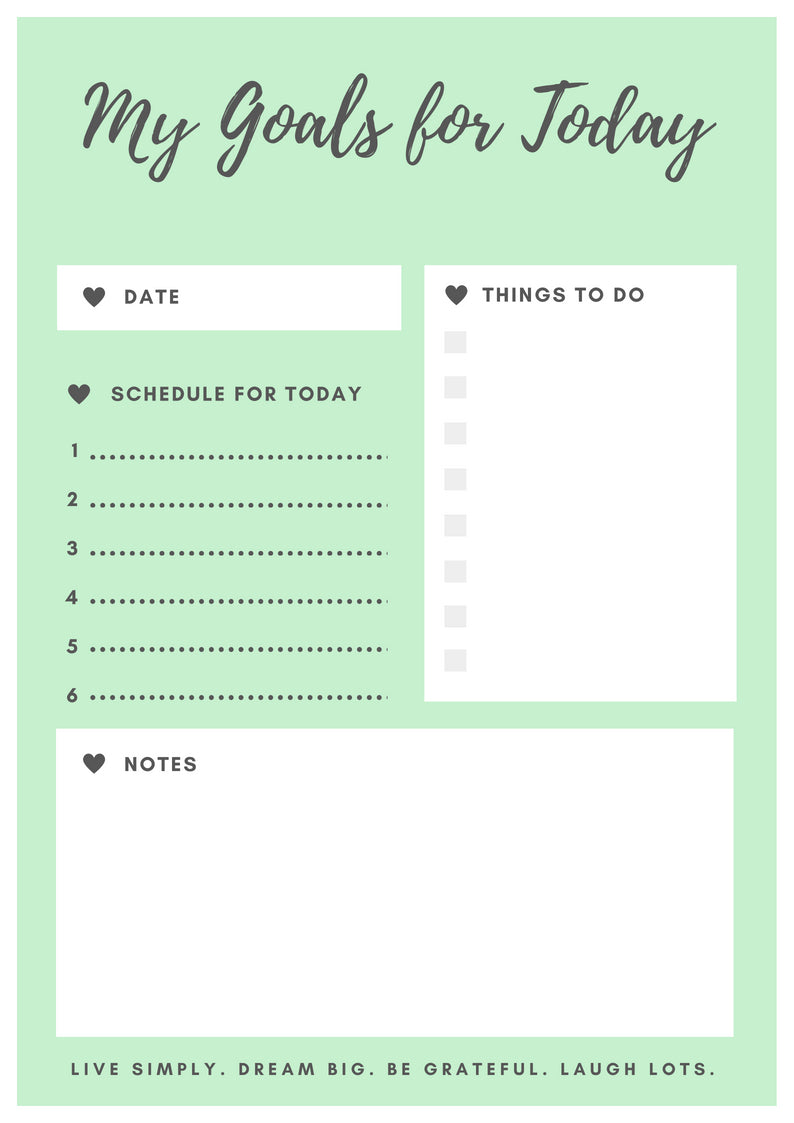 Free Back-To-School Printables Checklists and Planners - Quan Jewelry