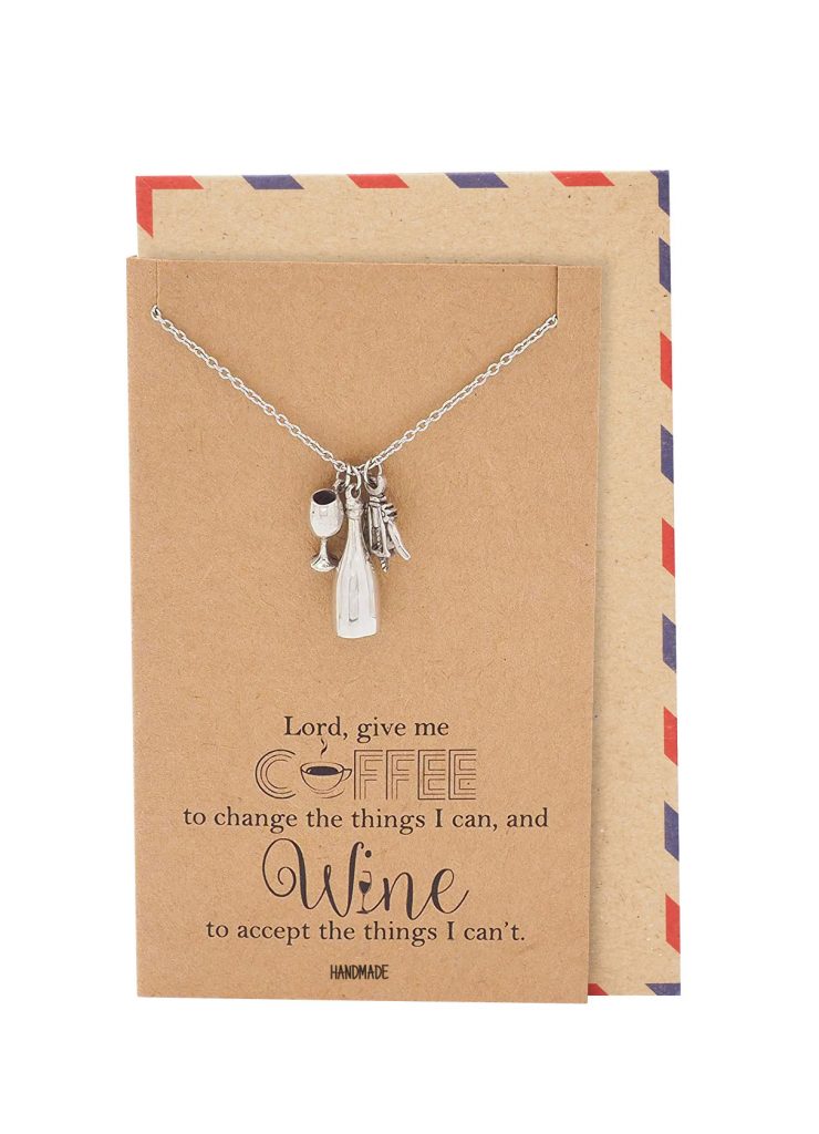 Skylar Gifts for Mom, Dad, Chef Personalized Cooking Jewelry Charm Necklace