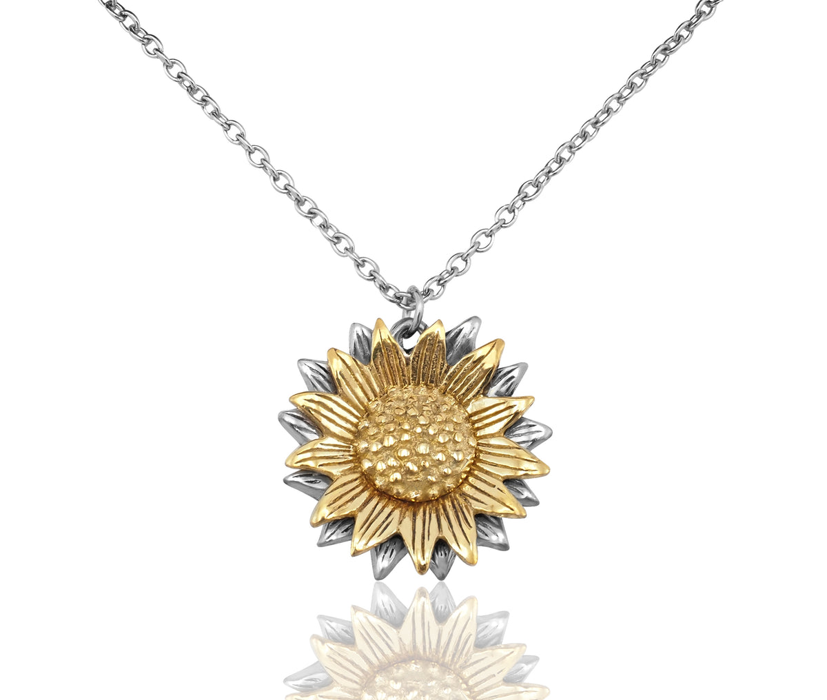 Kamila Sunflower Pendant Necklace for Women, Best Friend Gifts and Gre ...