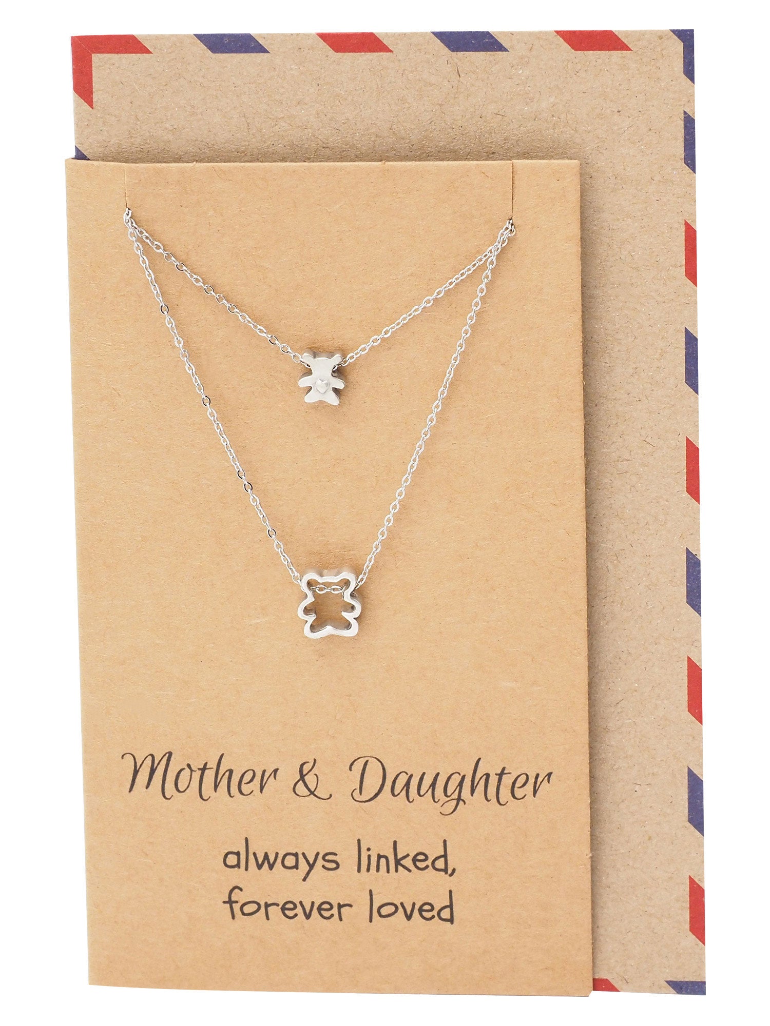 mother and daughter pendant