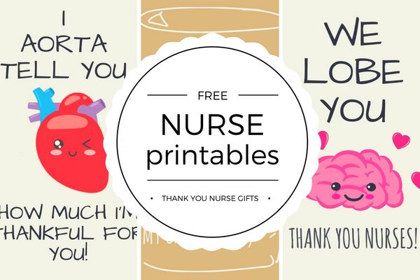 Free Printable Nurse Appreciation Thank You Cards - Quan Jewelry