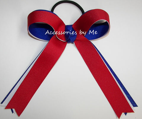 Gymnastics USA Hair Bows