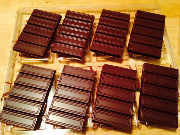 Our First Batch Of Chocolate