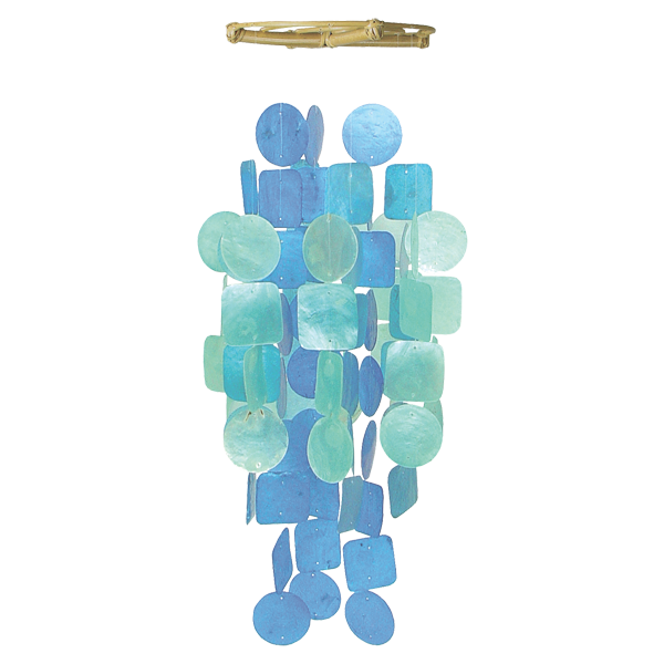 Blue & Turquoise Chime, Medium - $17.50 each - case pack 2