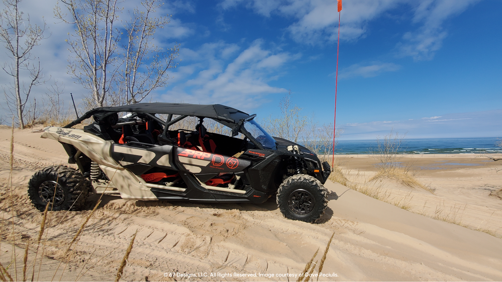 Another shot of Can Am on dunes