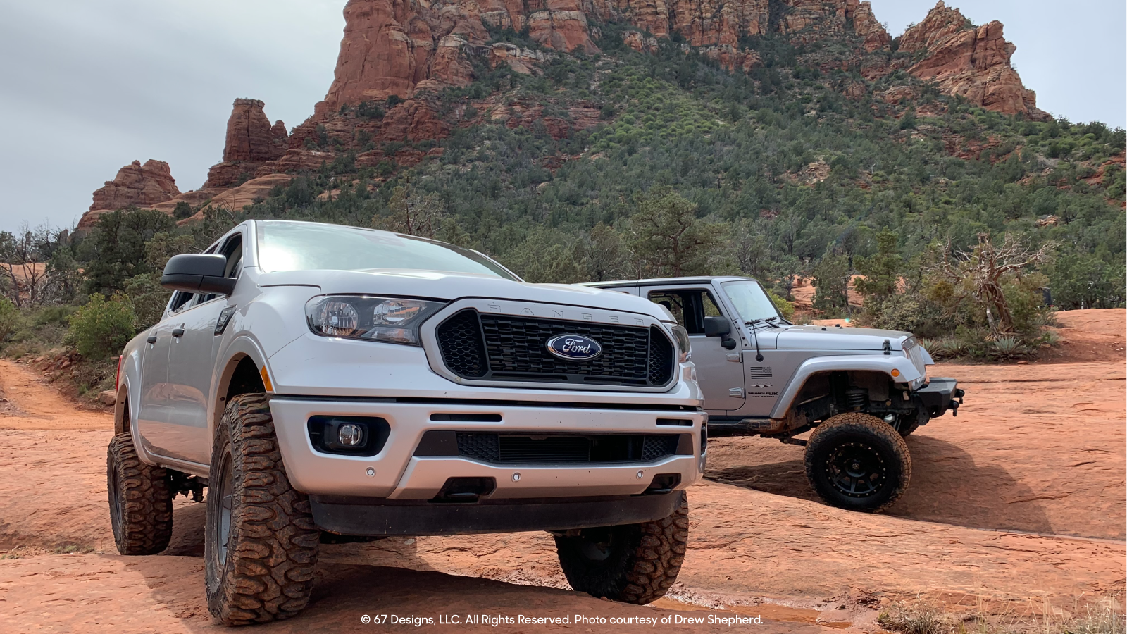 Brenden and Drew overlanding together.