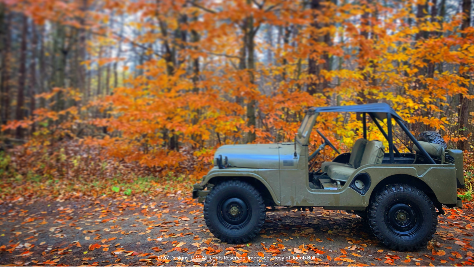 Jeep in the Fall