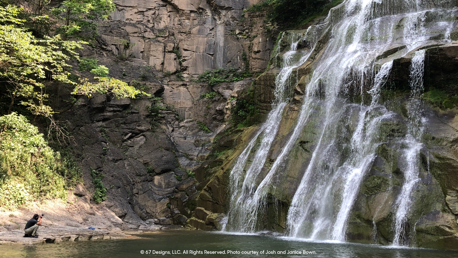 Waterfalls and overlanding