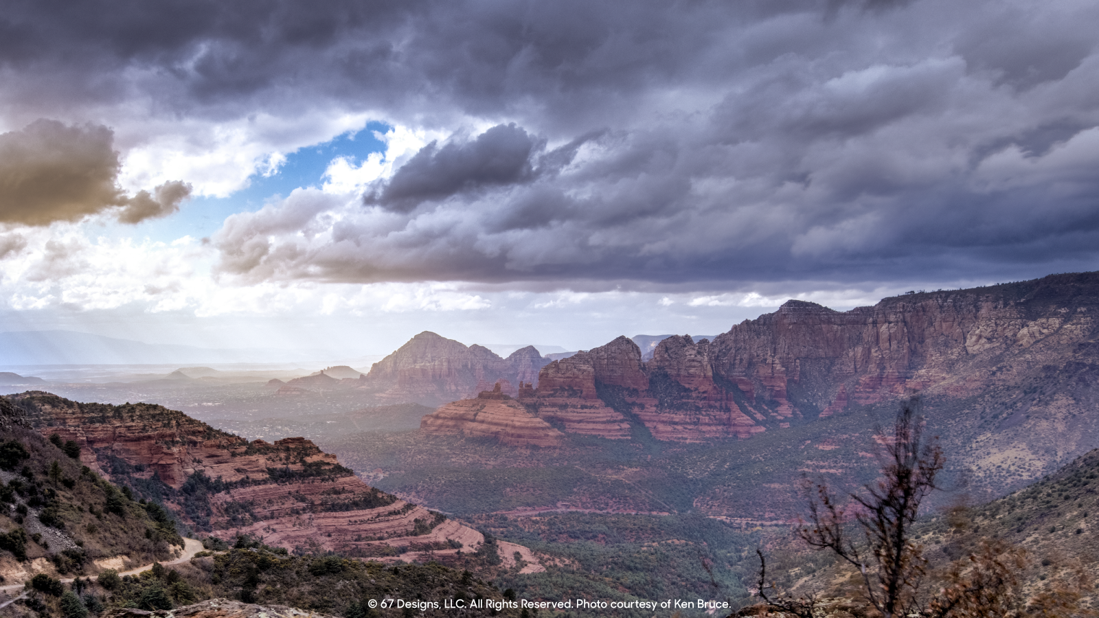 Sedona from Ken's camp site